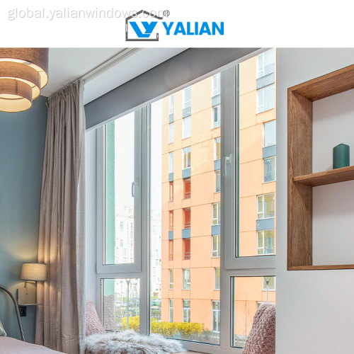 Double Casement Windows  Aluminum Thermal Break Casement Windows French Design Manufactory